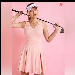 Pink golf/ athletic dress